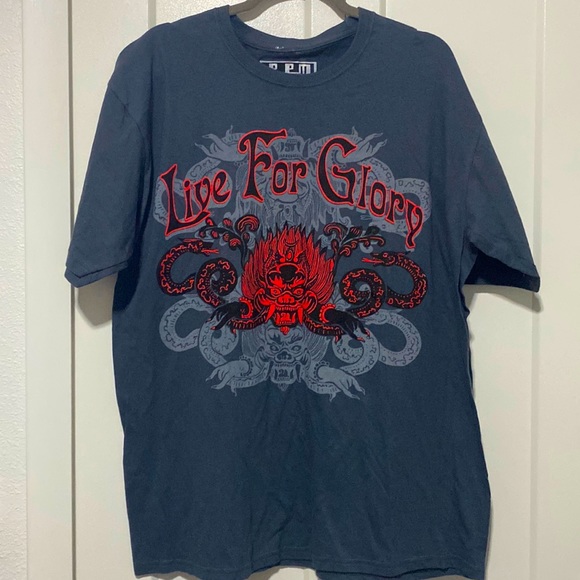 RPM Live For Glory Graphic Streetwear Tshirt |Size XL - Picture 2 of 5